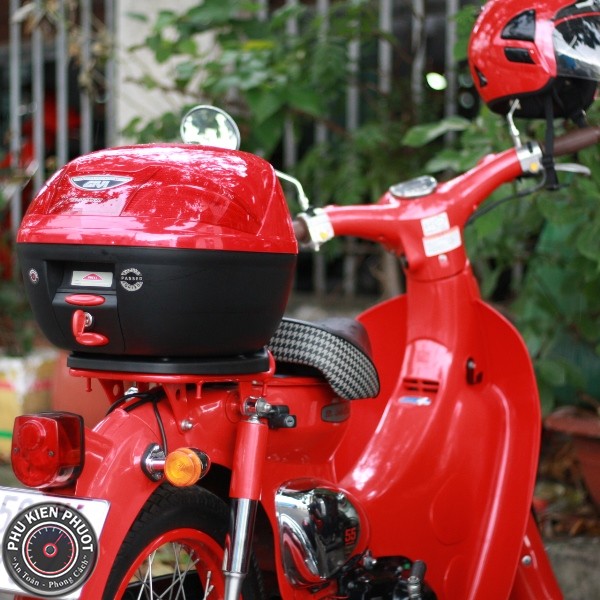 Cub 50 lên thùng givi E230 