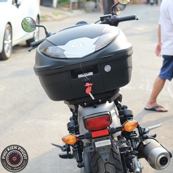 thùng givi xe rebel 300