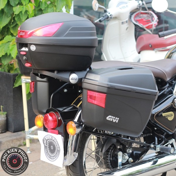 thung givi xe royal enfield