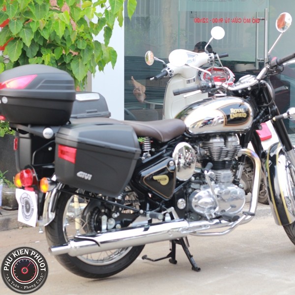 thung givi xe royal enfield