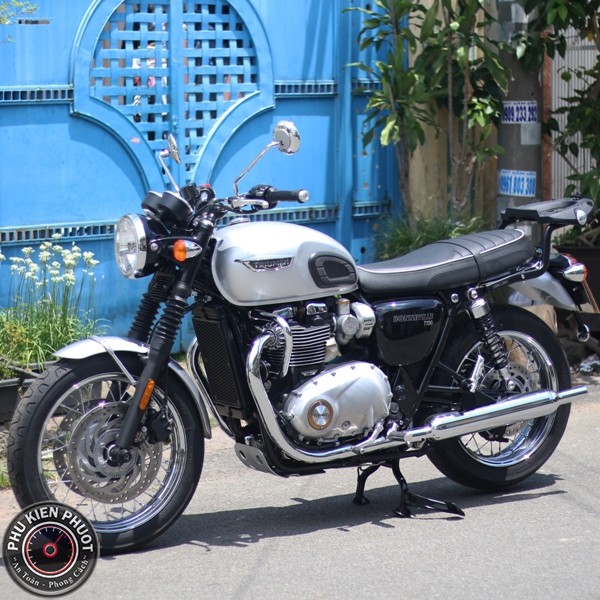 thung xe may , thung xe moto givi , thung givi triumph bonneville t120