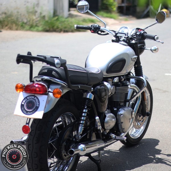 thung xe may , thung xe moto givi , thung givi triumph bonneville t120