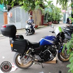 honda cb400 gan thung givi e22n vs e340n