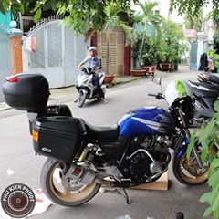 honda cb400 gan thung givi e22n vs e340n