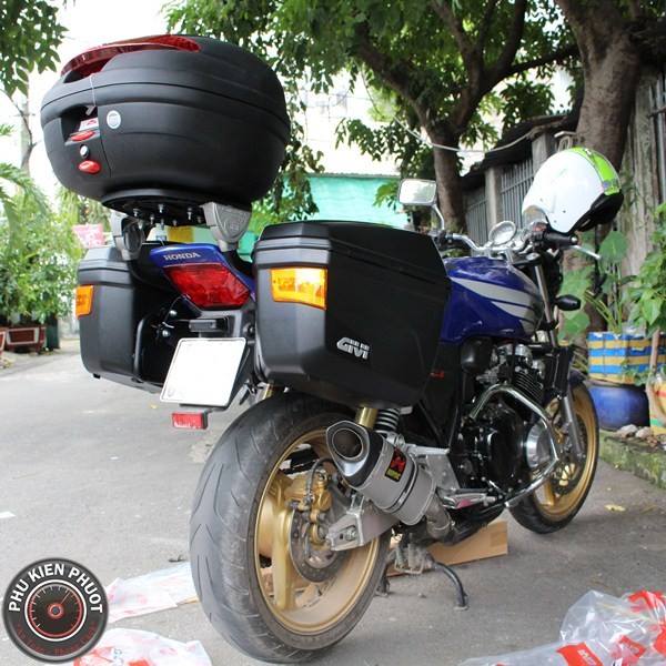 honda cb400 gan thung givi e22n vs e340n