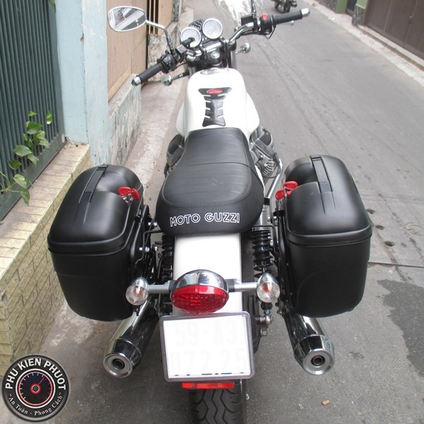 moto guzzi v7 gan thung givi e21n