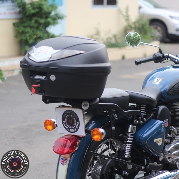 thung givi xe royal enfield