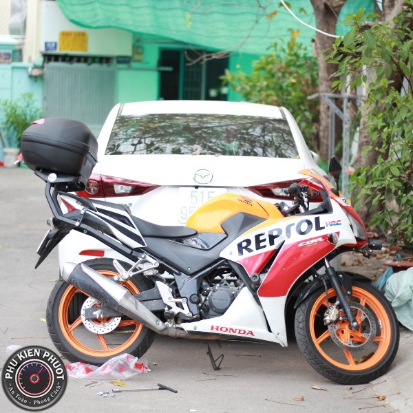 cbr 150 ??i 2015 g?n thùng givi E340N