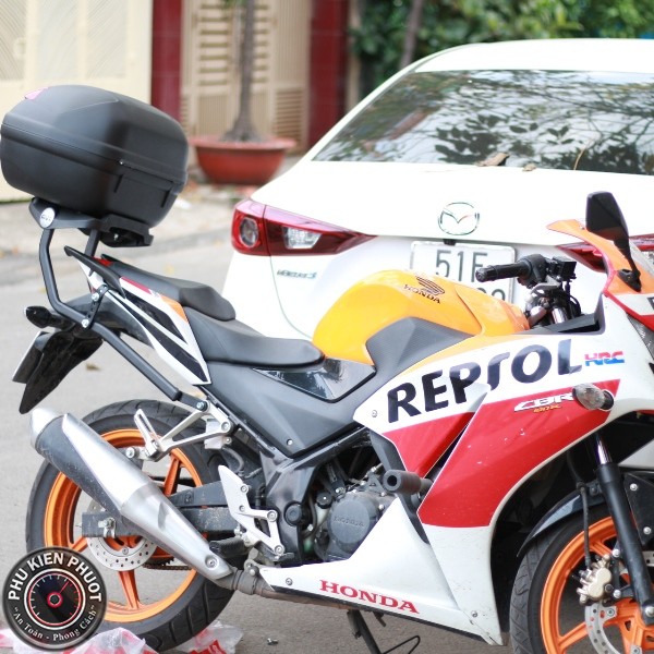 cbr 150 ??i 2015 g?n thùng givi E340N