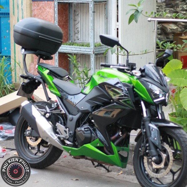 thung givi e340n gan xe kawasaki z300