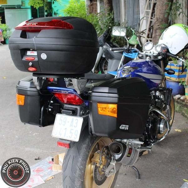 honda cb400 gan thung givi e22n vs e340n