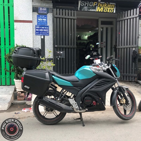 Thùng xe fz150i, full thùng xe fz150i , thùng givi fz150i