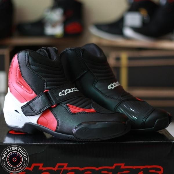 Giày moto Alpinestars chính hãng , giày smx-1 R alpinestars