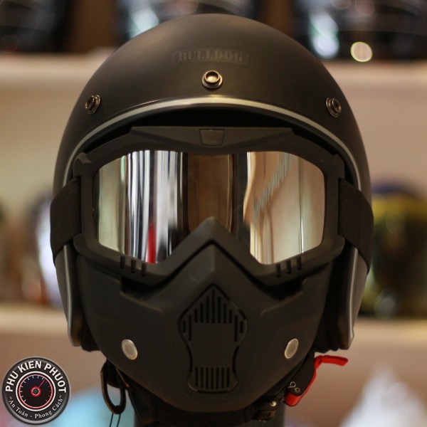 Kính mặt nạ B2 màu gương, kính mặt nạ beon mask, kính nón bảo hiểm