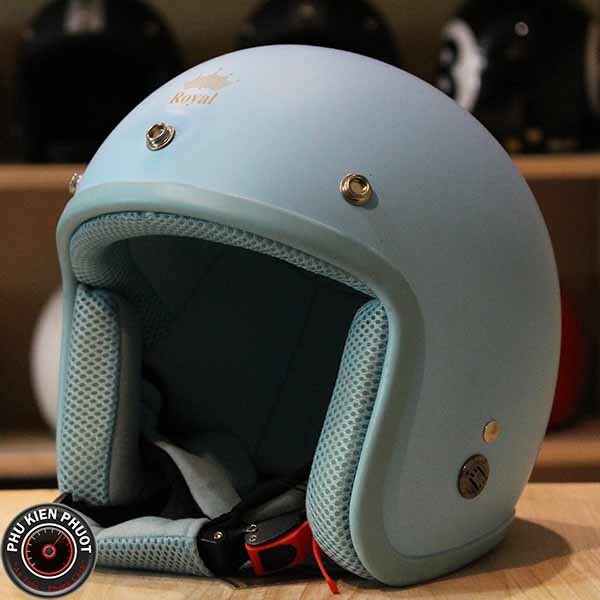 royal helmet M20, nón bảo hiểm royal vintage