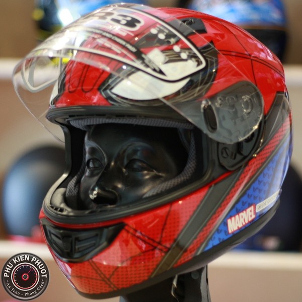 Nón hjc spider man, nón hjc cs-r3 marvel helmet, nón hjc chính hãng