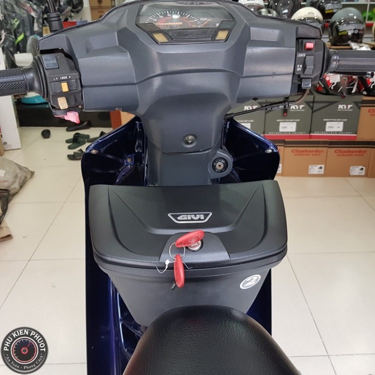 Thùng giữa xe máy suzuki viva , thùng givi g10n , thùng xe g10n