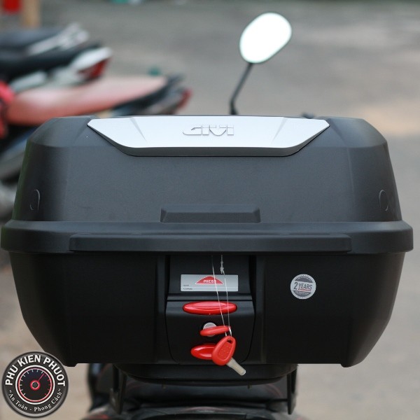 thung givi e43nml , thùng xe givi, thùng givi chính hãng, thùng xe máy chính hãng