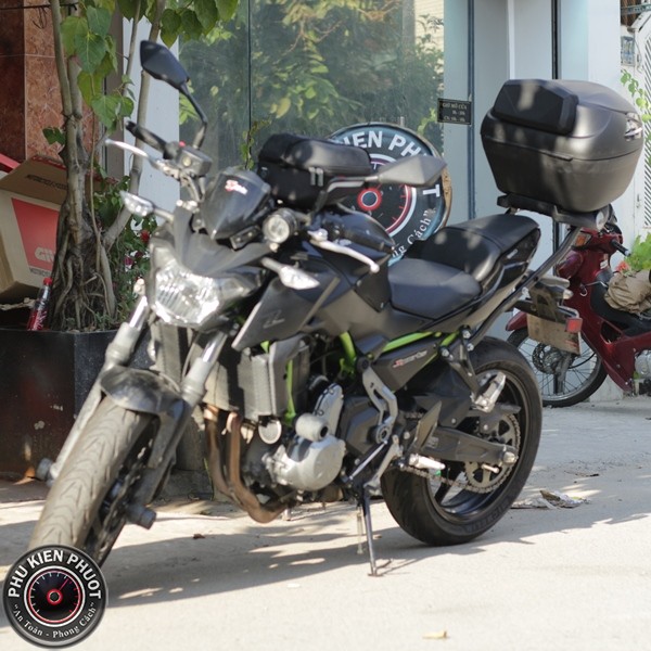 thùng xe givi z650 , baga givi kawasaki z650 , baga givi z650