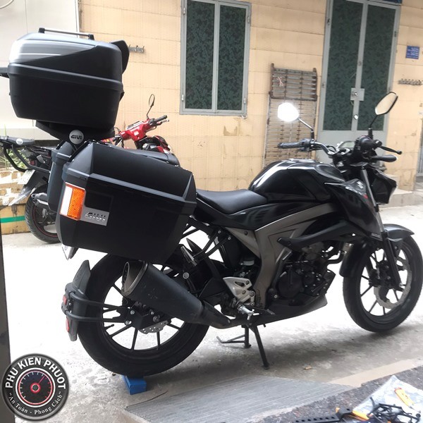 thùng gsx  , thùng xe gsx 150 , thùng sau givi gsx 150