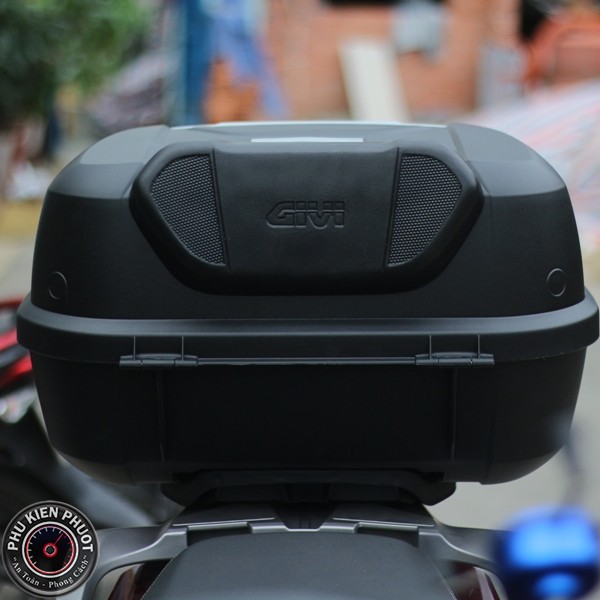 Tựa lưng be43 thùng givi e43nml , tựa lưng cho người ngồi moto xe máy