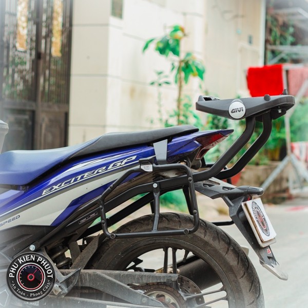 baga sau givi exciter 150 , baga hông givi exciter 150 , bộ bagaa và khung hông exciter 150