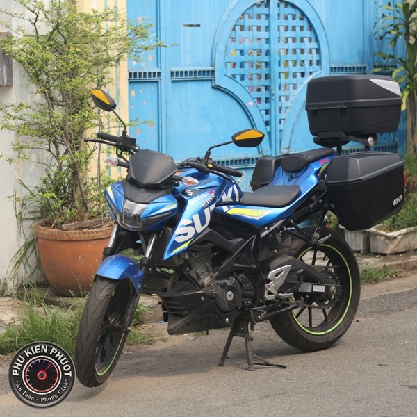 thùng xe gsx s150, thùng đựng đồ gsx s150 , baga givi gsx s150