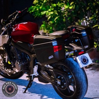 Thùng hông givi cb650r , thùng moto xe cb650r , thùng givi cb650r