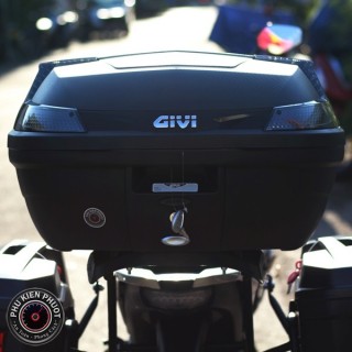 thùng givi b47nt , thùng givi 47 lít , thùng xe moto pkl