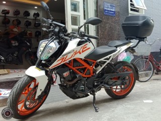 thùng givi xe ktm duke 2018 , ktm duke 2018 gắn thùng givi , baga givi ktm duke 2018