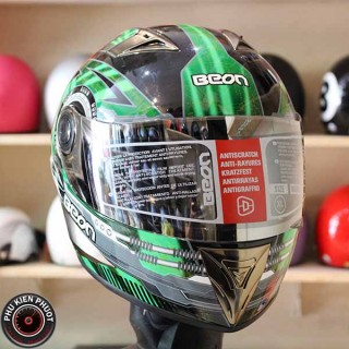 Nón bảo hiểm beon, fullface beon, fullface 1 kính