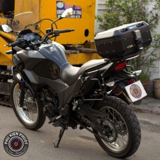 thùng xe moto versys 300 , thùng sau givi , baga givi versys 300