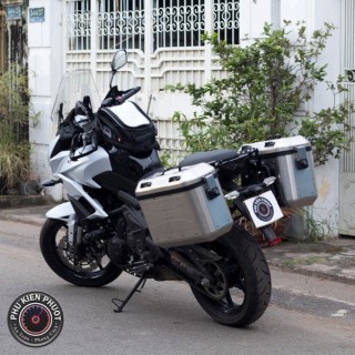 thùng givi versys 650 , versys 650 gan thùng givi , baga givi versys 650